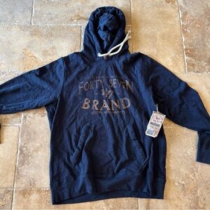 47 Brand Dark Blue Hoodie